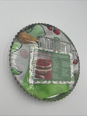 Cooking Light Chocolate Rasberry Tart Tin, Grater and Apron